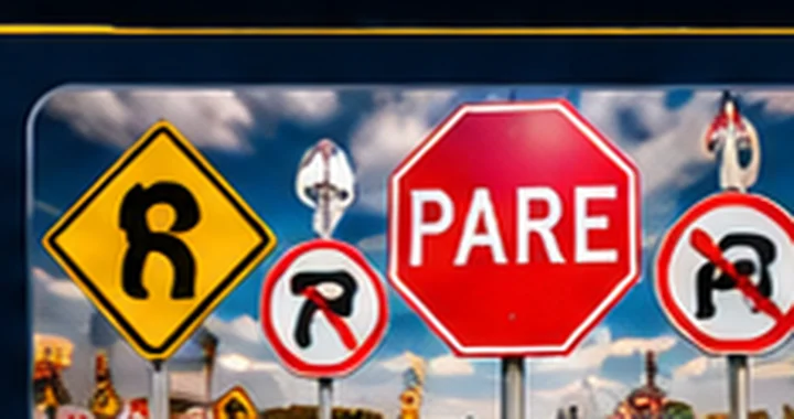 Placas de sinalização